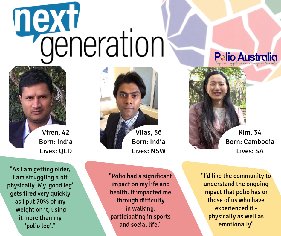 Next generation Australian Polio survivors