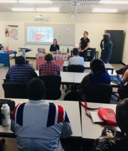 Refugee health nurses present on healthy eating