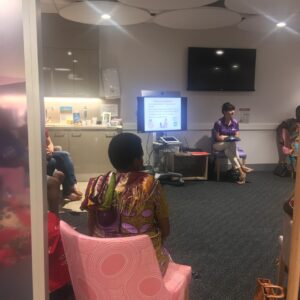 Community education at Breastscreen QLD
